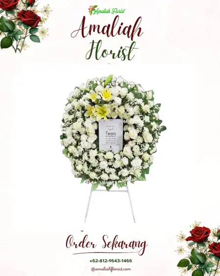 Krans Bunga Duka Batang Batang