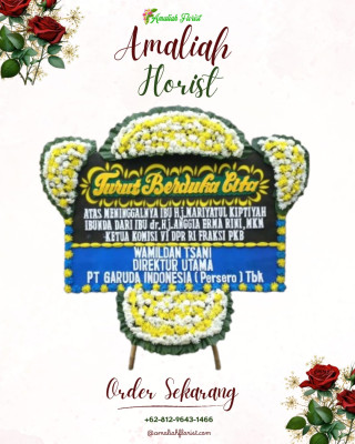 Papan Bunga Duka di Batang Batang