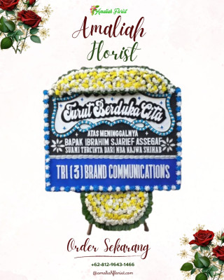 Papan Bunga Duka di Batang Batang